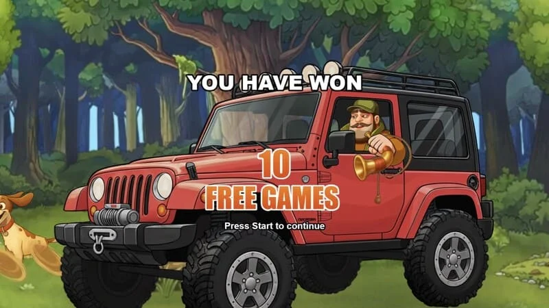 Hunt the Bucks - pokretanje Free Games s Booster panelom i Hunter-Wild simbolima